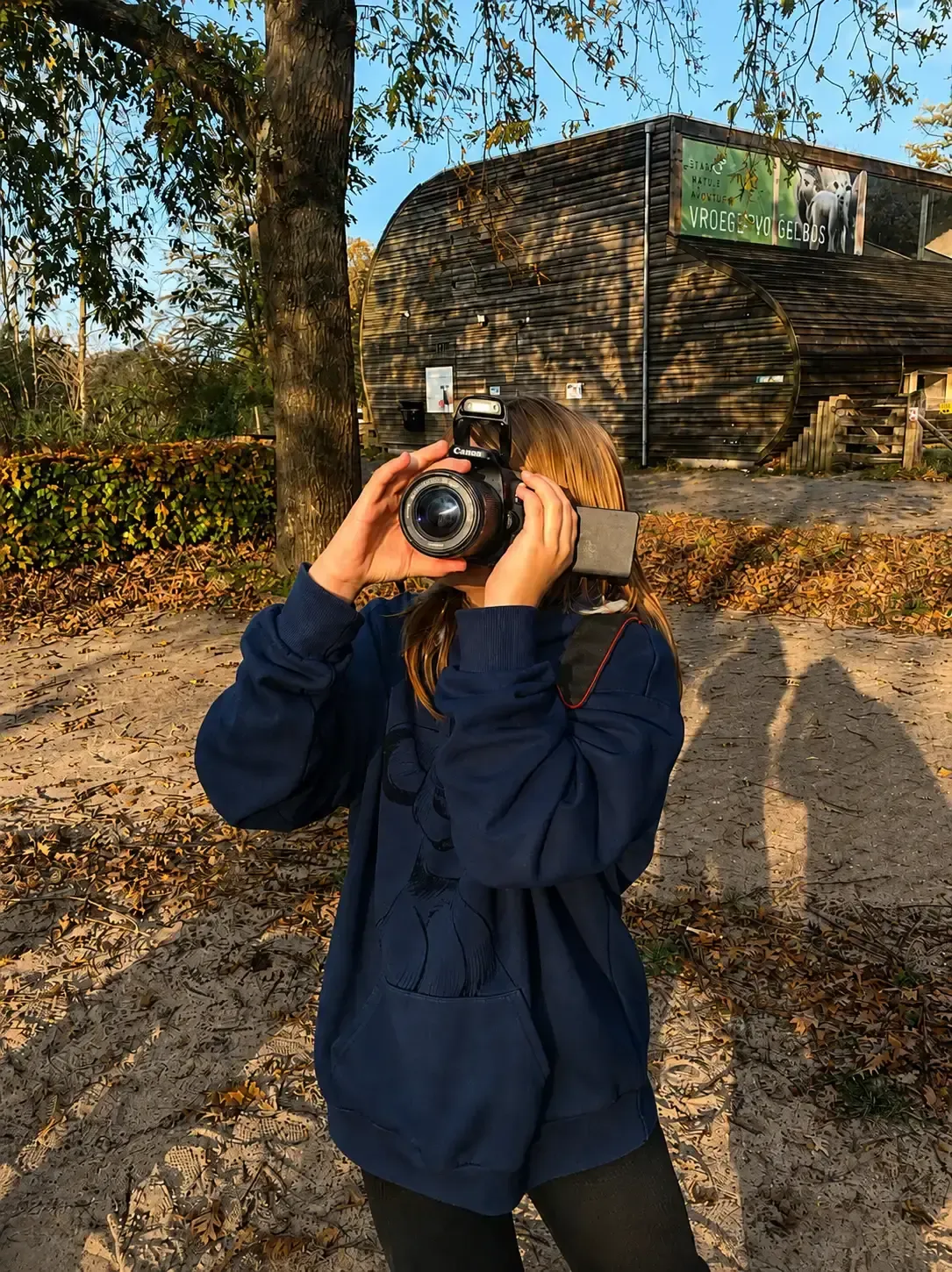 Kinderen leren fotograferen
