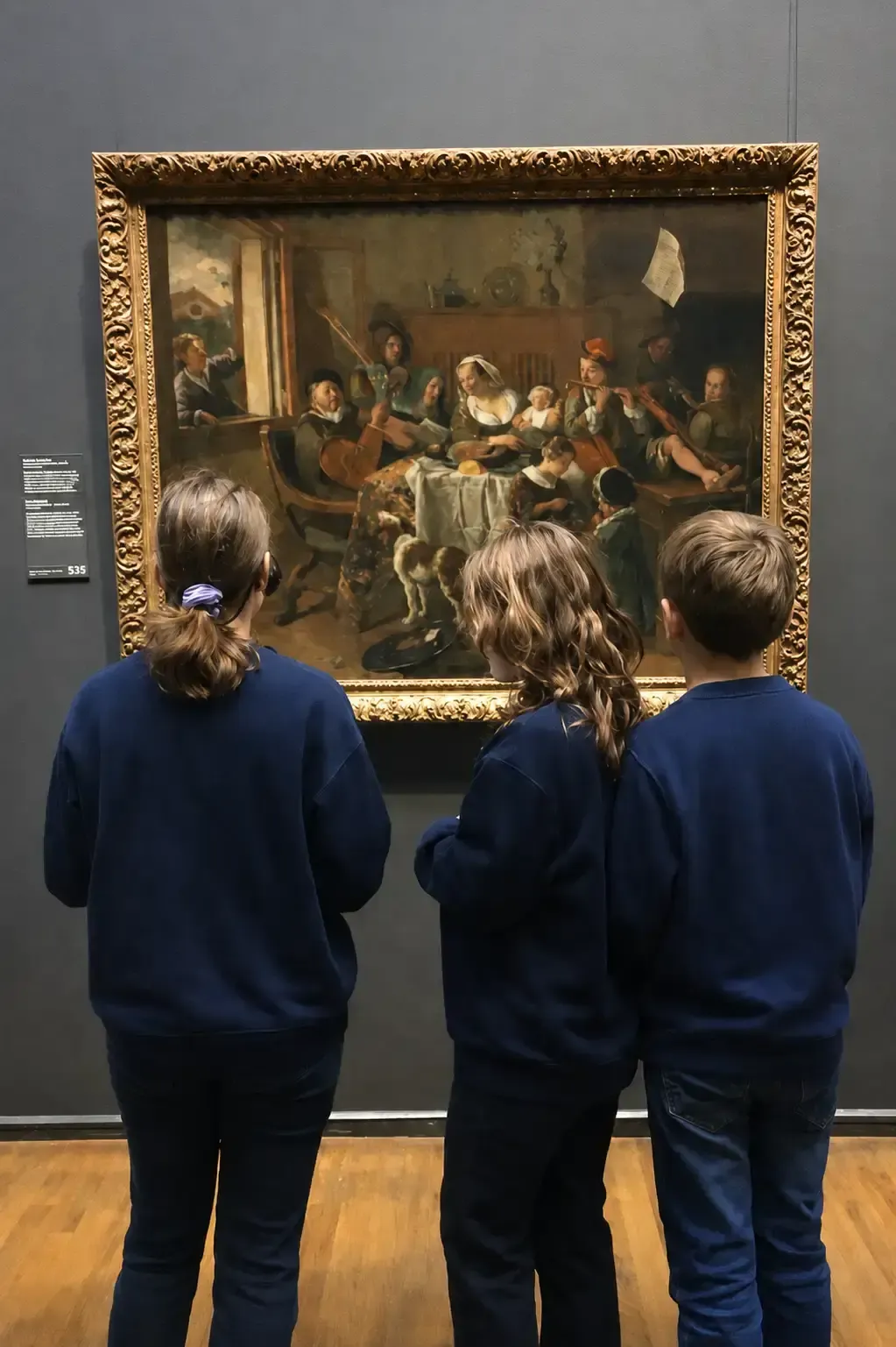 Kinderen in het Rijksmuseum
