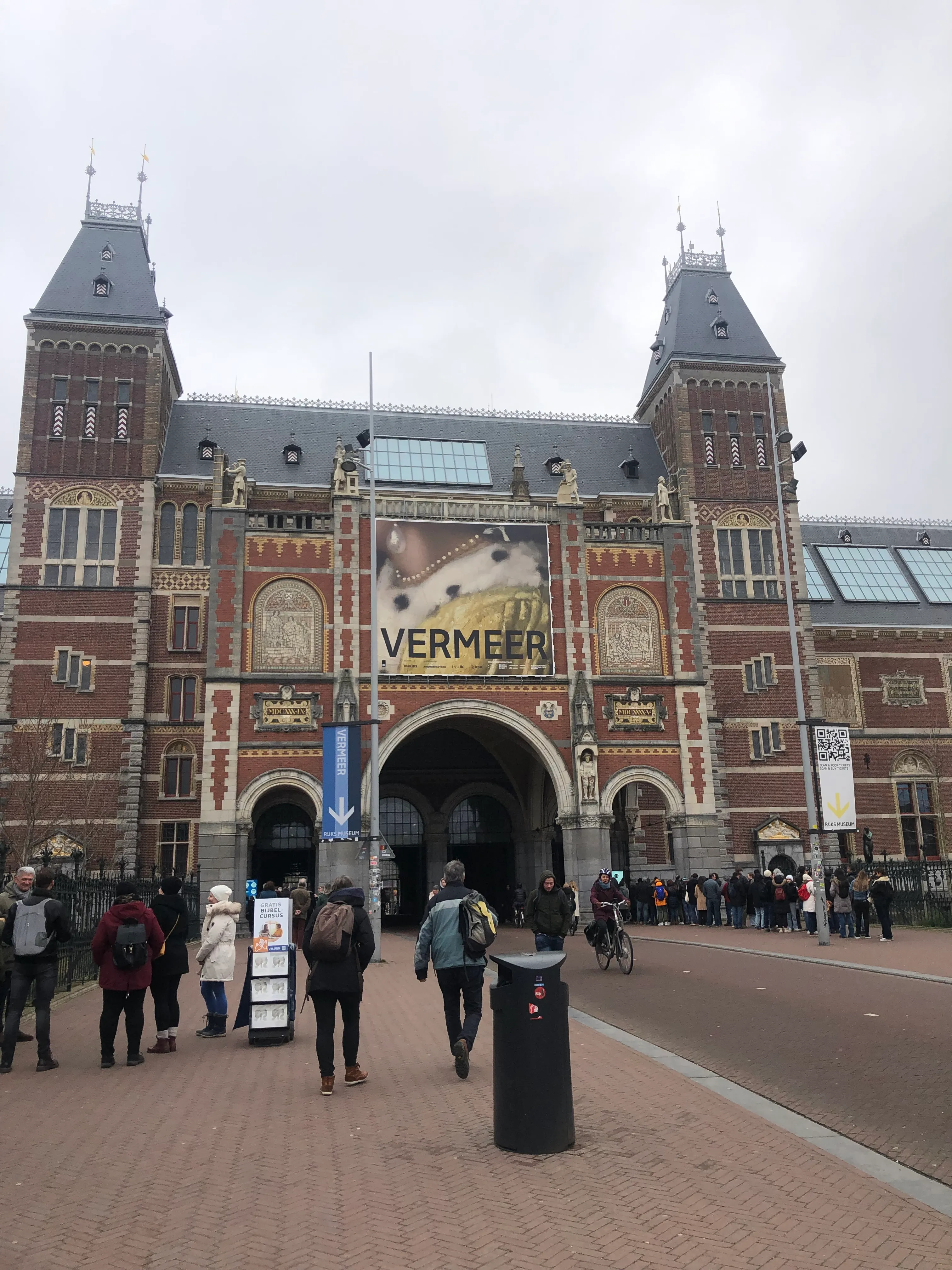 Het Rijksmuseum in Amsterdam